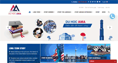 Desktop Screenshot of duhoc.ama.edu.vn